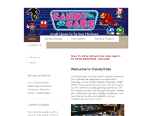 Tablet Screenshot of candycabs.com